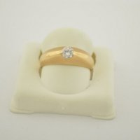 нов златен пръстен 42920-4, снимка 1 - Пръстени - 22360199