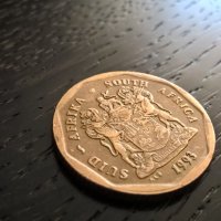 Монета - Южна Африка - 50 цента | 1993г., снимка 2 - Нумизматика и бонистика - 25905927
