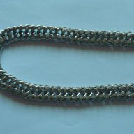  Стабилен метален ланец, снимка 1 - Колиета, медальони, синджири - 11219788