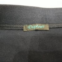 Тъмносиня еластична пола марка Daphne, снимка 2 - Поли - 24023793
