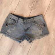 Къси панталонки дънки Zara Guess, снимка 2 - Дънки - 17934033