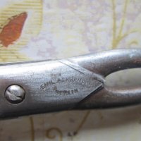 Уникална ножица ножици Емил Акерман Берлин , снимка 2 - Фризьорски принадлежности - 25697245