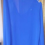 НАМАЛЕНА!Синя шифонена риза в Ризи в гр. Шумен - ID18146090 — Bazar.bg