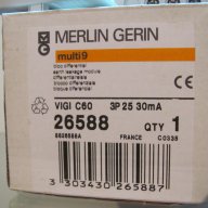 Дефектнотоковa защитa Merlin Gerin Vigi C60 3p 25a 30ma, снимка 4 - Друга електроника - 10672387