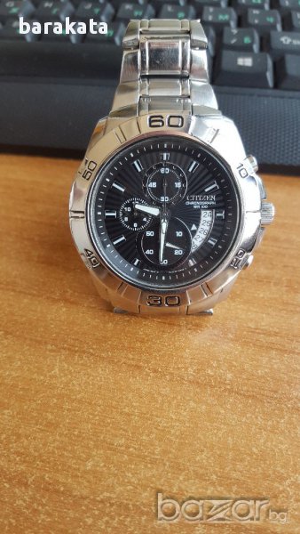 citizen chronograph wr 100, снимка 1