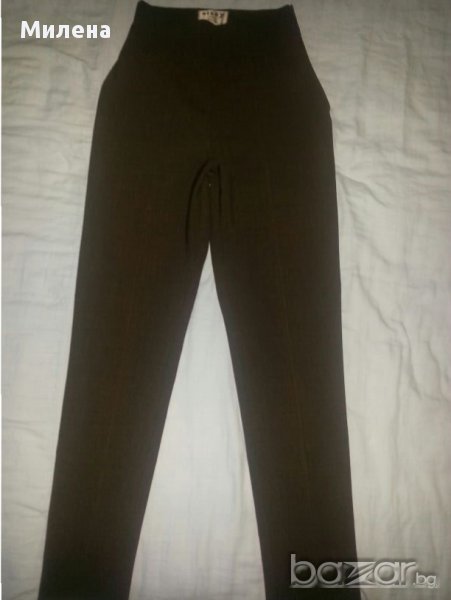 Дамски панталон с висока талия, снимка 1