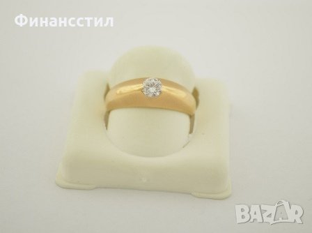 нов златен пръстен 42920-4, снимка 1