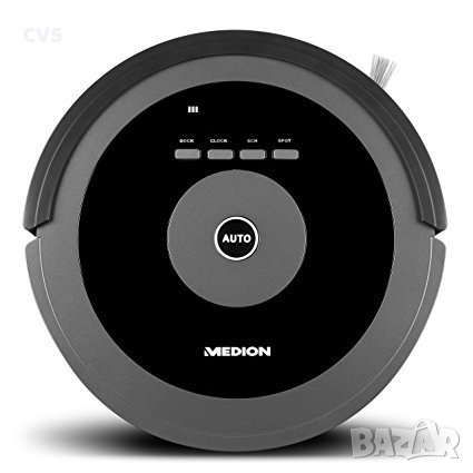 Робот прахосмукачка MEDION MD 17225, литиево-йонна батерия, Лазерно сканиране, 3 програми, Таймер, Ч, снимка 1