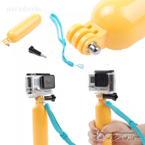 GoPro Hero непотъваща плаваща плувка дръжка Floating Hand Grip Handle, снимка 7 - Камери - 11794537
