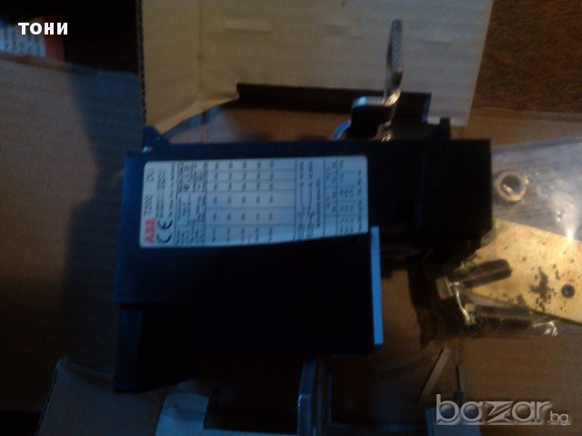 термични защити 160 а - АББ, снимка 7 - Други машини и части - 12729734