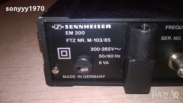 sennheiser vocaster em200 made in germany-внос швеицария, снимка 10 - Ресийвъри, усилватели, смесителни пултове - 21758406