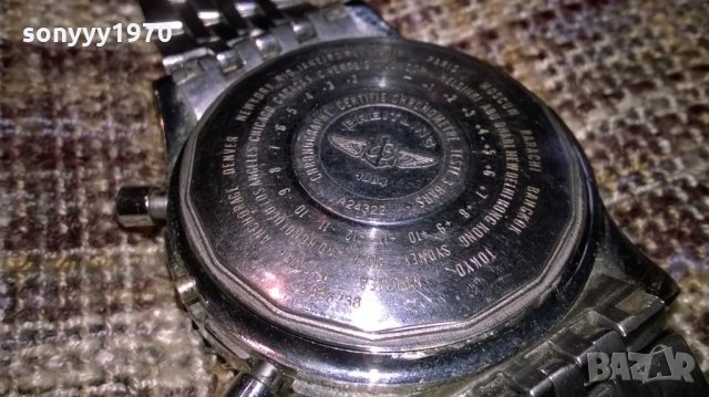 breitling chronometre navitimer-часовник-внос швеицария, снимка 11 - Мъжки - 24943245