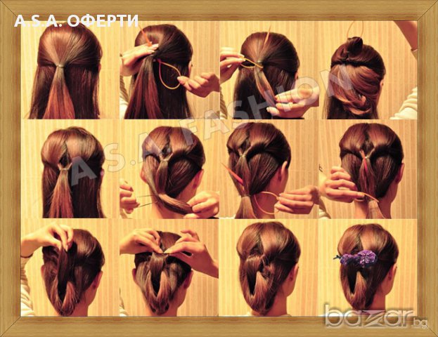  Магическият аксесоар за прически Topsy Tail Tool, снимка 6 - Аксесоари за коса - 8333634