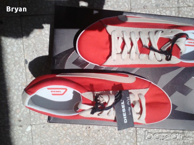 Diesel – нови мъжки обувки, 100 % оригинални . Размер 43 , снимка 6 - Маратонки - 14927336