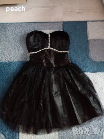 Къса черна рокля, снимка 2 - Рокли - 23094370