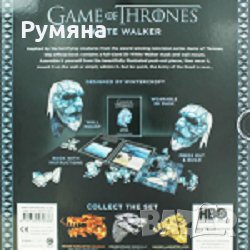 Маска - Game of Thrones White Walker Mask and Wall Mount, снимка 3 - Други ценни предмети - 22762371