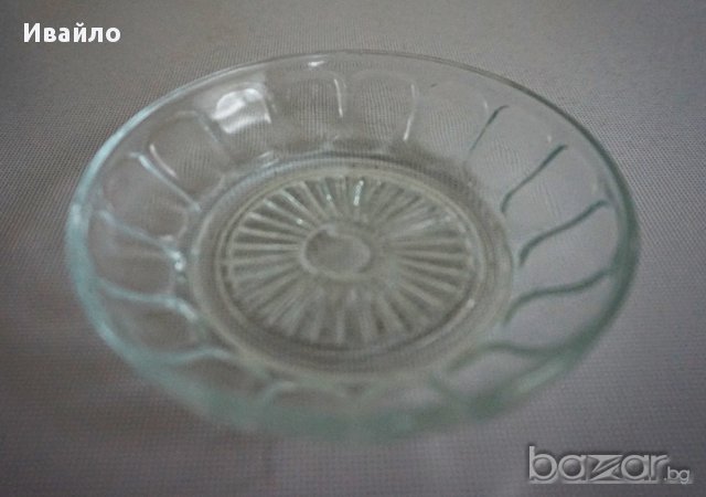 Стъклени десертни чинийки - 12 бр., снимка 6 - Чинии - 17737819