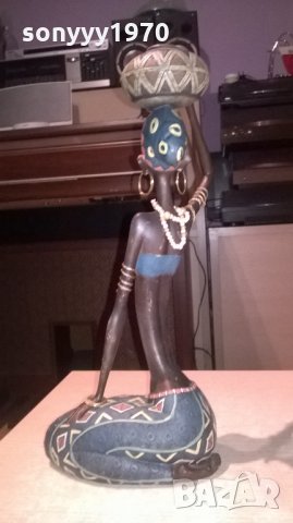 поръчана-афро дама-ретро колекция-40х18х12см-внос швеицария, снимка 15 - Колекции - 23743509