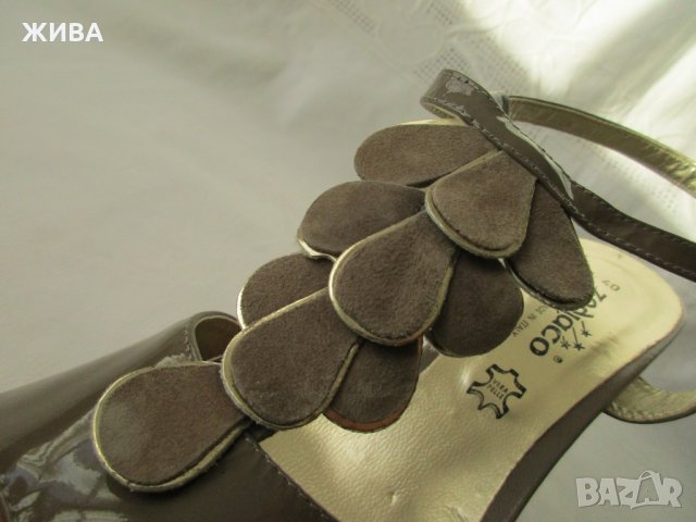 ЕСТЕСТВЕНА КОЖА на ZODIACO /made in ITALY/, снимка 4 - Дамски елегантни обувки - 24267133