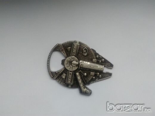 ✨ 🚀Star Wars отварачка тип космически кораб Millennium Falcon(точно копие), снимка 1 - Други ценни предмети - 20930172