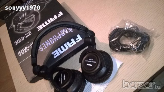 Fame dt-790 profi stereo phones-музикантски слушалки-внос швеицария, снимка 5 - Слушалки и портативни колонки - 15556759