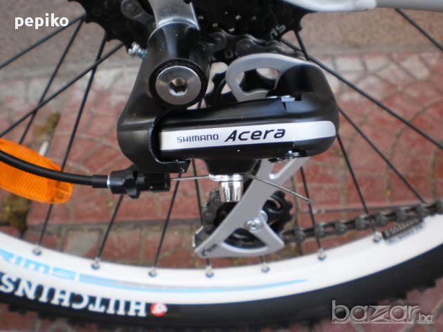 Продавам колела внос от Германия  спортен МТВ велосипед RANGE 26 цола диск заключващ се амортисьор, снимка 4 - Части за велосипеди - 17885398