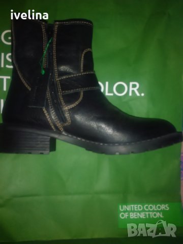 нови боти Benetton, снимка 2 - Дамски боти - 23708298