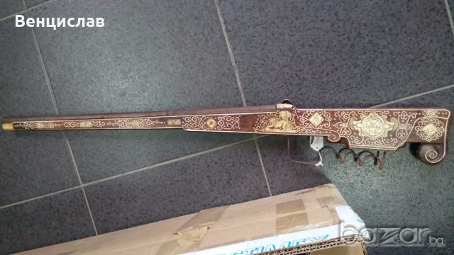 декоративна швейцарска пушка (мускет), снимка 2 - Антикварни и старинни предмети - 19242369