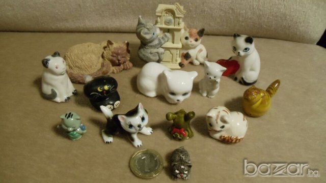 Фигурки котета порцелан, снимка 2 - Колекции - 19344981