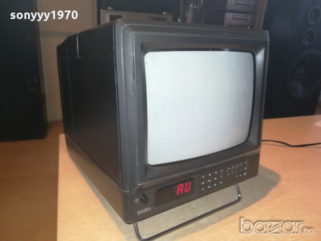 АНТИКА ОТ saba m2510 portable monitor-220v/12v-внос швеицария, снимка 2 - Телевизори - 20425332