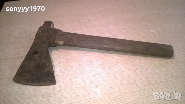 ПОРЪЧАНА-немска ретро брадва/сатър/томахавка-40х23см-внос швеицария, снимка 15 - Колекции - 22002136