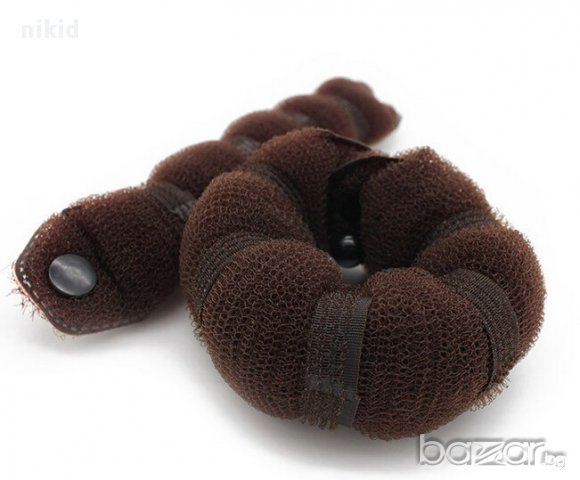 аксесоар за коса кок гъба прическа коса обем , снимка 2 - Аксесоари за коса - 12500911