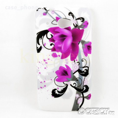 Нов Твърд кейс HTC Desire 601 (zara) - син ,черен,пеперуди,цветя, снимка 6 - Калъфи, кейсове - 10991723