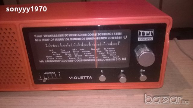 itt schaub lorenz-violetta-внос швеицария, снимка 13 - Ресийвъри, усилватели, смесителни пултове - 19576361