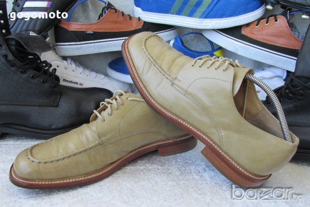 BIG BOY MANZ original, N- 46 - 47, MADE in GERMANY, 100% висококачествена естествена кожа, снимка 3 - Официални обувки - 17887160