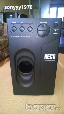 heco movie surround 4100-150watts-активен събуфер-40/32/22см-внос швеицария, снимка 9 - Ресийвъри, усилватели, смесителни пултове - 9271160