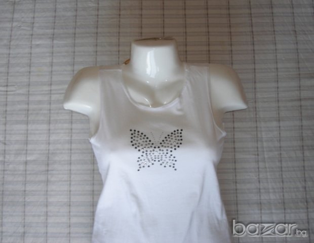 Lee Sport, бял дамски или за девойка потник, S , снимка 3 - Потници - 20783493