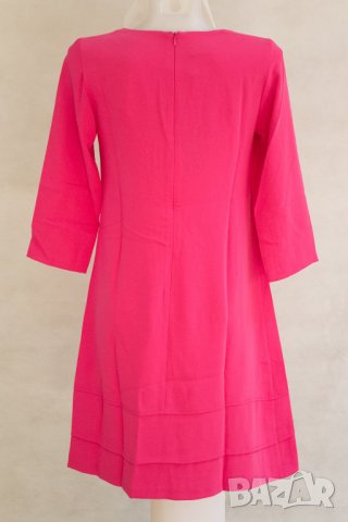 Цикламена рокля с 3/4 ръкави марка Margo Collection - EU 36/38, снимка 3 - Рокли - 23007173