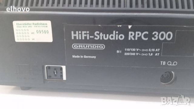 Grundig HI FI Studio-RPC 300, снимка 6 - Аудиосистеми - 25678501