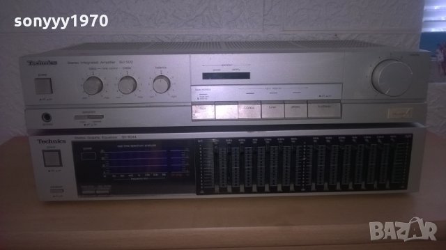 technics ampli+technics eq-made in japan-swiss, снимка 2 - Ресийвъри, усилватели, смесителни пултове - 25927333