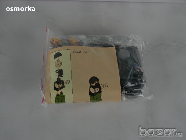 Малка сглобяема фигурка на екшън герой тип Лего Lego комикс герой екшън фигура конструктор блокчета, снимка 2 - Фигурки - 12893693