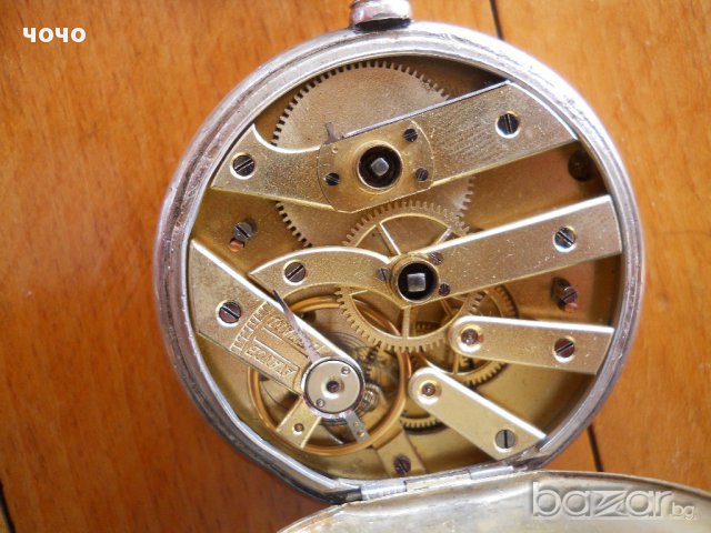 старинен  джобен часовник  - работи, снимка 3 - Антикварни и старинни предмети - 17512575
