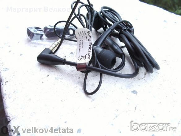 Нови Оригинални Слушалки ( Hands-free ) "SONY", снимка 3 - Калъфи, кейсове - 11789011