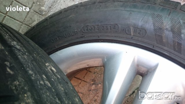 4 броя гуми 215/60/17 от Нисан Джук- 150лв, снимка 10 - Гуми и джанти - 13407862
