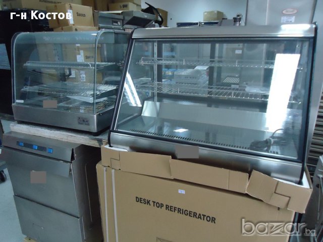 1.Хоризонтална витрина плюсова настолна за заведения,за сладкарски изделия , палачинки,плодове,зелен, снимка 2 - Витрини - 9323866