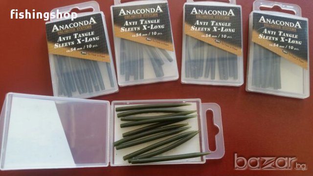 Конусовиден противоусукващ шлаух- Anaconda Anti Tangle Sleeves X-Long Army 54mm