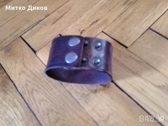 Каишка-гривна за ръка естествена кожа, снимка 12 - Други - 24989083