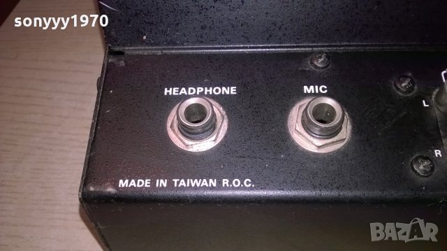 monacor stereo audio mixer sam-50 made in taiwan, снимка 16 - Ресийвъри, усилватели, смесителни пултове - 22006002