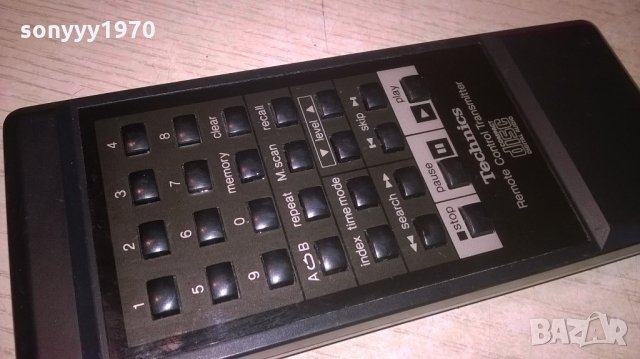 technics cd remote-made in japan-внос швеицария, снимка 3 - Ресийвъри, усилватели, смесителни пултове - 21820622