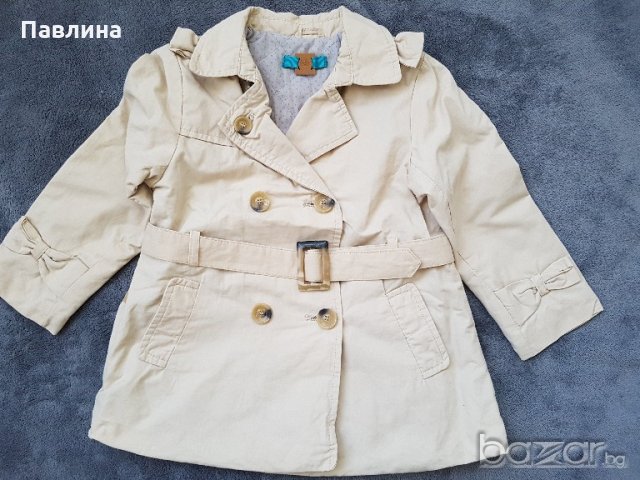 Палто Zara 2 - 3 години / ръст до 94 см. /, снимка 4 - Детски якета и елеци - 20644280